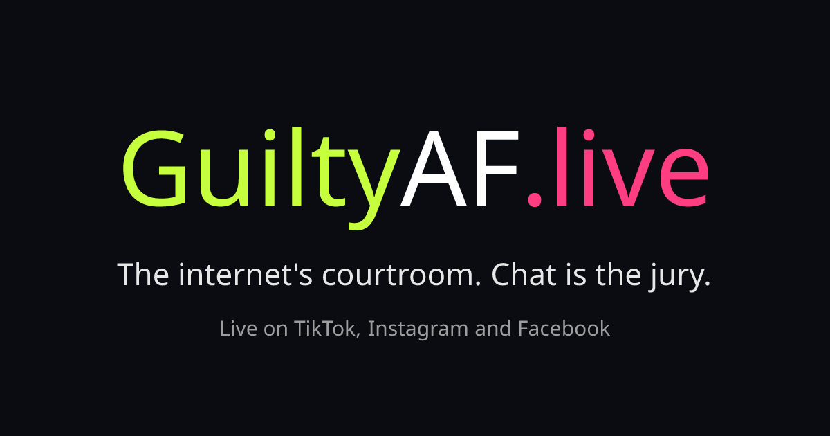 GuiltyAF logo
